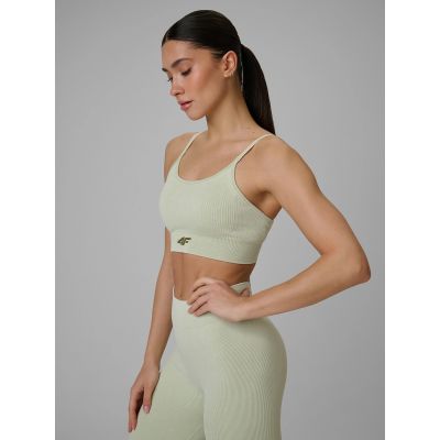 3. Nahtloser Trainings-BH für Damen mit leichtem Halt, Größe 4F, 4FWSS26USBAF203-42A