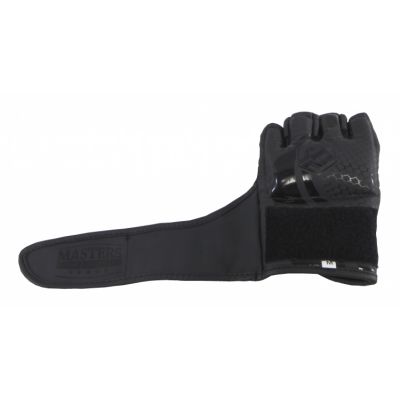 8. MMA Masters Handschuhe GFT-MATT-SCHWARZ M 01312-01M