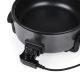 4. Tristar | Multifunktionale XL-Grillpfanne | PZ-9135 | Durchmesser 30 cm | Grill | 1500 W | Inkl. Deckel | Fester Griff | Schwarz