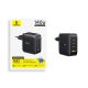 6. Baseus EnerFill FH11 GaN 140W Wandladegerät 3xUSB-C + 1xUSB-A - Schwarz