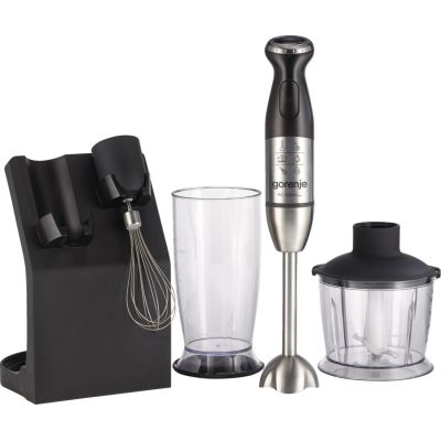 2. Gorenje HBC807QB 0,5 l Handmixer 800 W Schwarz, Edelstahl