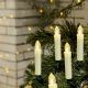 9. Lichterkette für den Weihnachtsbaum, 30 LEDs, warmweiß
