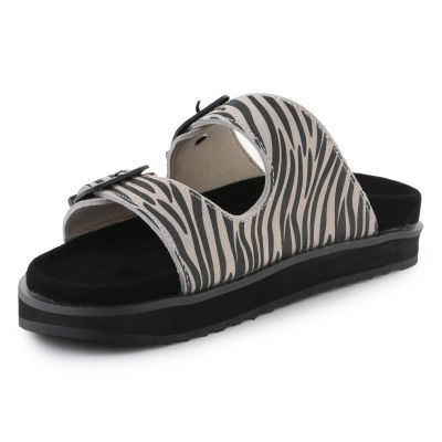 3. D.FRANKLIN Nordic Sandale Schnalle Zebra DFSH405002-ZEBR