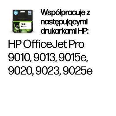 6. HP 963XL Schwarze Tinte mit hoher Reichweite