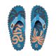 Gumbies Unisex-Flip-Flops ISLANDER FLIP-FLOP BLUE PALMETTO