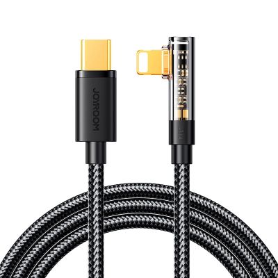 12. Joyroom Gaming-Kabel S-CL020A6 Lightning (gewinkelt) / USB-C (gerade) 20 W 1,2 m – schwarz