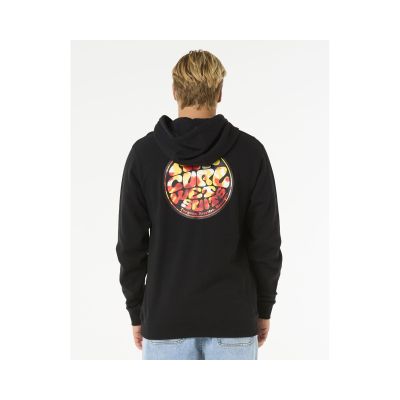 6. RIP CURL Wettie Passage Icon Zip Thru Sweatshirt schwarz