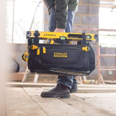 6. Stanley FMST1-80146 Werkzeugkasten, Kleinteilebox, Stoff, Schwarz, Gelb