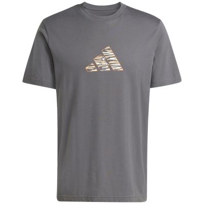 2. adidas Camo Explorer Graphic Herren-T-Shirt Grau JZ7501
