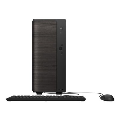 4. ASUS V500 Mini-Tower V501MV-05210H052W Intel Core 5 210H 8 GB DDR5-SDRAM 512 GB SSD Windows 11 Home PC Schwarz, Holz