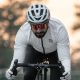4. Rockbros TLWT001 ROAD TO SKY winddichtes, isoliertes Radtrikot, Größe M – weiß