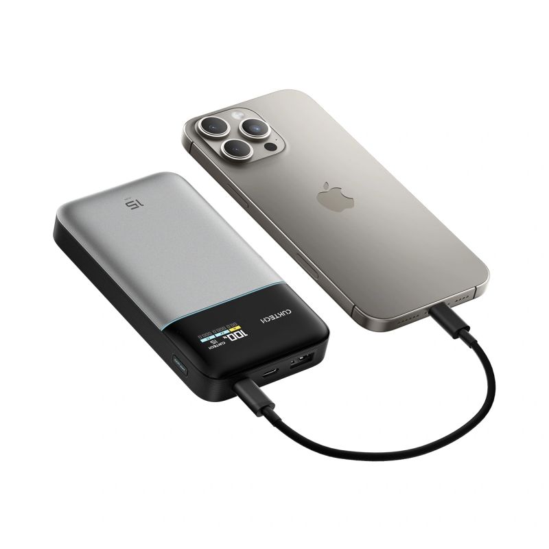 6. Cuktech PB150S Powerbank 100W 15000mAh - Grau