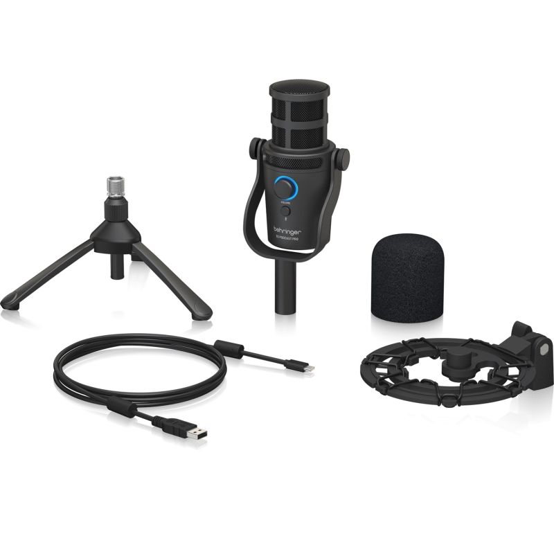 6. Behringer D2 Black Podcast-Mikrofon