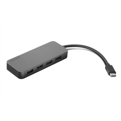 3. Lenovo 4X90X21427 Hubs und USB 3.2 Gen 2 (3.1 Gen 2) Typ-C 20000 Mbit/s Grau