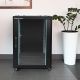 5. QOLTEC Rack-Schrank 19" | 15 HE | 600 x 855 x 600 mm | Sicherheitstür