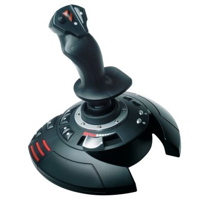 7. Thrustmaster T.Flight Stick X Schwarz, Rot, Silber USB-Analog-Joystick für PC und PlayStation 3