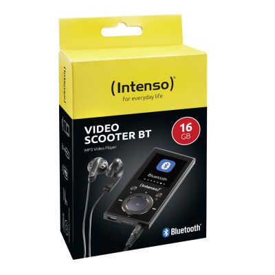 4. Intenso Video Scooter BT MP3-Player 16GB Schwarz