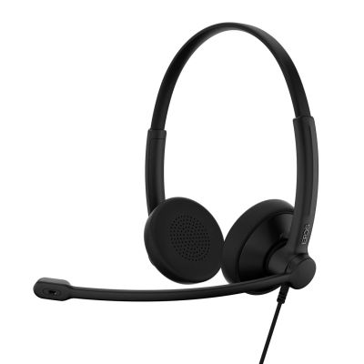 9. EPOS IMPACT 100 MS Stereo-Kopfhörer mit Kabel, On-Ear, USB-C + USB-A