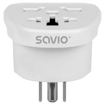 SAVIO Reiseadapter Globalsteckdose - US-Stecker AP-07