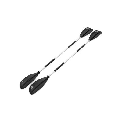 4. Bestway 65052 / 24 Sport Kajak 2-Sitzer Schwarz, Grün, Grau, Mint Acrylnitril-Butadien-Styrol (ABS), Nylon, Polyester, Polypropylen (PP), Polyvinylchlorid (PVC) Aufblasbares Kajak