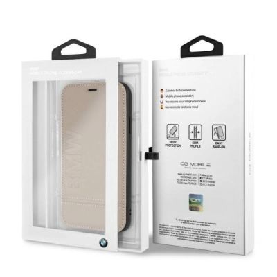 6. iPhone Xr-Hülle mit BMW -Logoaufdruck - Beige