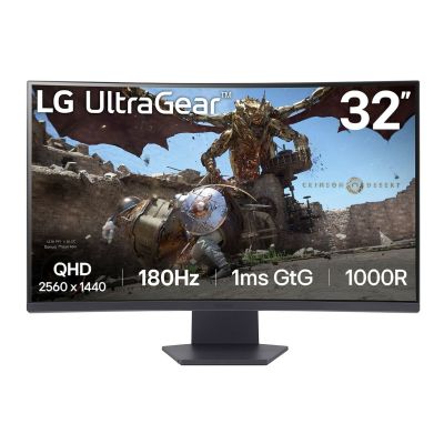 LG 32GS60QC-B Computermonitor 80 cm (31,5") 2560 x 1440 px Quad HD LCD Schwarz