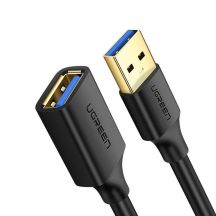Ugreen Verlängerungskabel USB 3.0 (weiblich) - USB 3.0 (männlich) Adapter 1m (schwarz)