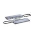 2. i-tec C31FLAT2PDPRO100W kabelgebundene USB-3.2-Gen-1-(3.1-Gen-1)-Type-C-Dockingstation, Silber