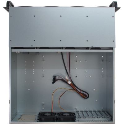 9. Inter-Tech 4U-4408 Rack Schwarz, Silber