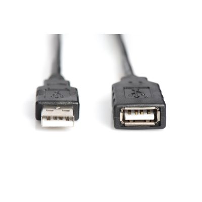 3. DIGITUS DA-73101 Kabel (USB M - USB F; 15 m; schwarz)