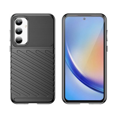 2. Thunder Case Panzerhülle für Samsung Galaxy A35 - Schwarz