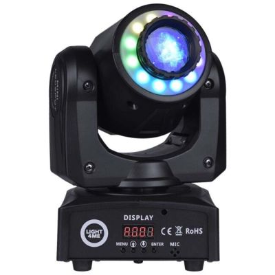LIGHT4ME 30 SPOT RING - LED Moving Head, 30 W