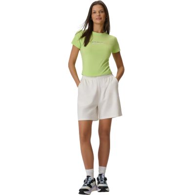 6. Damen-T-Shirt 4F F2717 hellgelb 4FWSS26TTSHF2717 73S