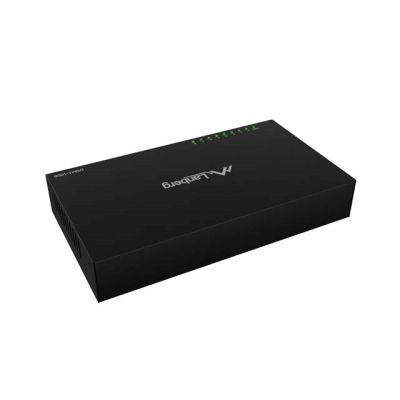5. LANBERG SWITCH DSM1-1008 8X1GB/S UNMANAGED GIGABIT ETHERNET 12V (METALLGEHÄUSE)