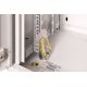 3. Digitus Unique 19" 16U Wand-Netzwerkschrank 600x450 mm, Glastür, grau, ungeteilt, montiert, 100 kg