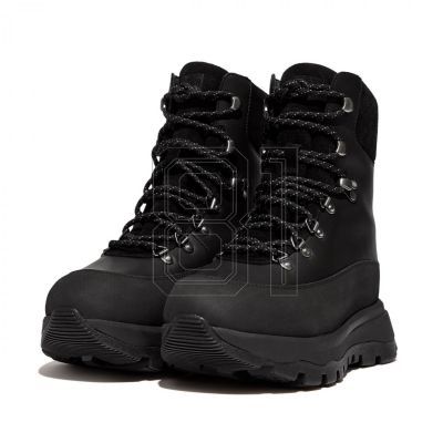 3. FitFlop Neo-D-Hyker wasserdichte Wanderstiefel aus Stoff/Wildleder W GP3-090