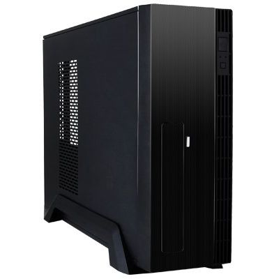 Chieftec UE-02B Mini-Tower-Computer-Sicherheits- und Halterungssystem, Schwarz, 250 W