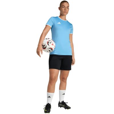 7. Damen-T-Shirt adidas Entrada 26 Jersey hellblau JZ2498