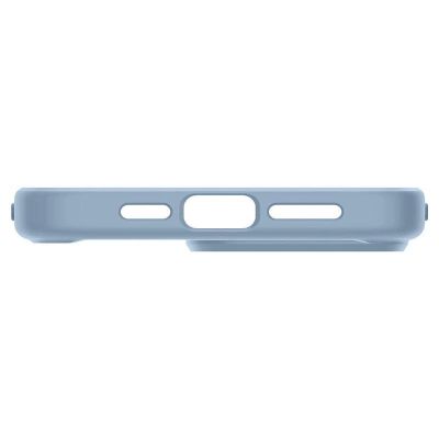 12. Spigen Crystal Hybrid-Hülle für iPhone 15 Pro Max – transparent und blau