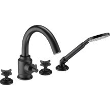 4-Loch-Badewannenarmatur mit Duschset BQT_N14D 5908212075975