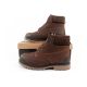 10. Wrangler Arch Herrenstiefel Chelsea Boots Elegantes Leder Dunkelbraun