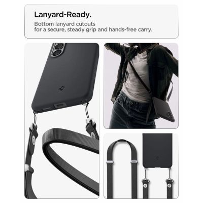 13. Spigen Nano Pop Mag MagSafe Hülle für Samsung Galaxy S26 - Schwarz