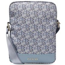 Guess GCube Stripe Tablet-Tasche für ein 10-Zoll-Tablet – blau