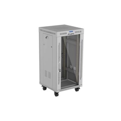 27. LANBERG Standschrank 19" 22U 600x600 GRAU
