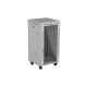 27. LANBERG Standschrank 19" 22U 600x600 GRAU