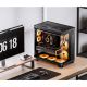 2. Jonsbo TK-4 Gehäuse, Midi-Tower, ATX, Tempered Glass – schwarz