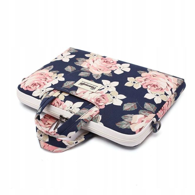 6. Canvaslife Aktentasche für einen 15-16-Zoll-Laptop – Weiß und Rosa