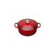 Le Creuset Signature Apvalus Topf 20 cm Rot