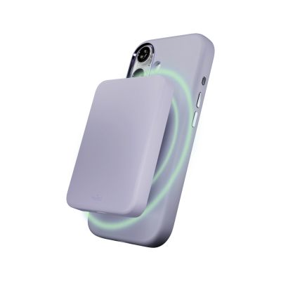 3. Puro Icon Mag Pro Flüssigsilikonhülle für iPhone 17, MagSafe-kompatibel, mit Kameraschutz und Aluminiumknöpfen – Pink