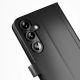 8. Puro Booklet Case mit Klappe und Geldbörse für Samsung Galaxy S25+ – Schwarz